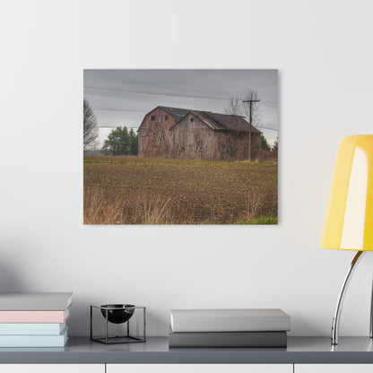 U R There Photography Bowers Road Grey Duo I Rustic Farmhouse Acrylic Wall Print