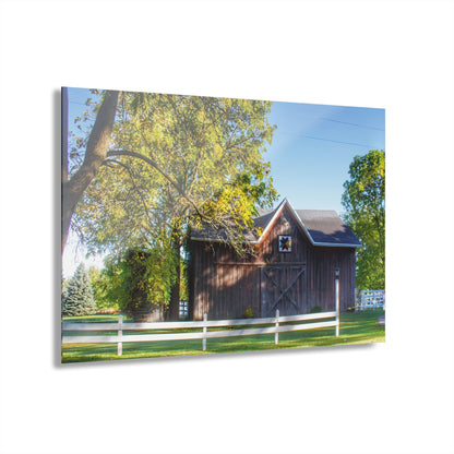 U R There Photography Hunters Creek Quilted I Rustic Farmhouse Acrylic Wall Print