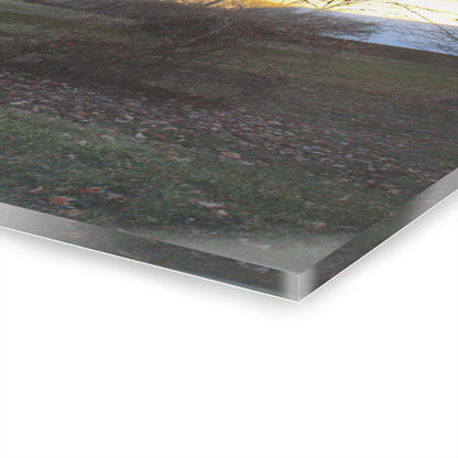 U R There Photography Ortonville Red Rustic Farmhouse Acrylic Wall Print