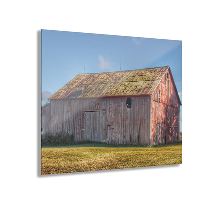 U R There Photography Fargo Road Saltbox Rustic Farmhouse Acrylic Wall Print