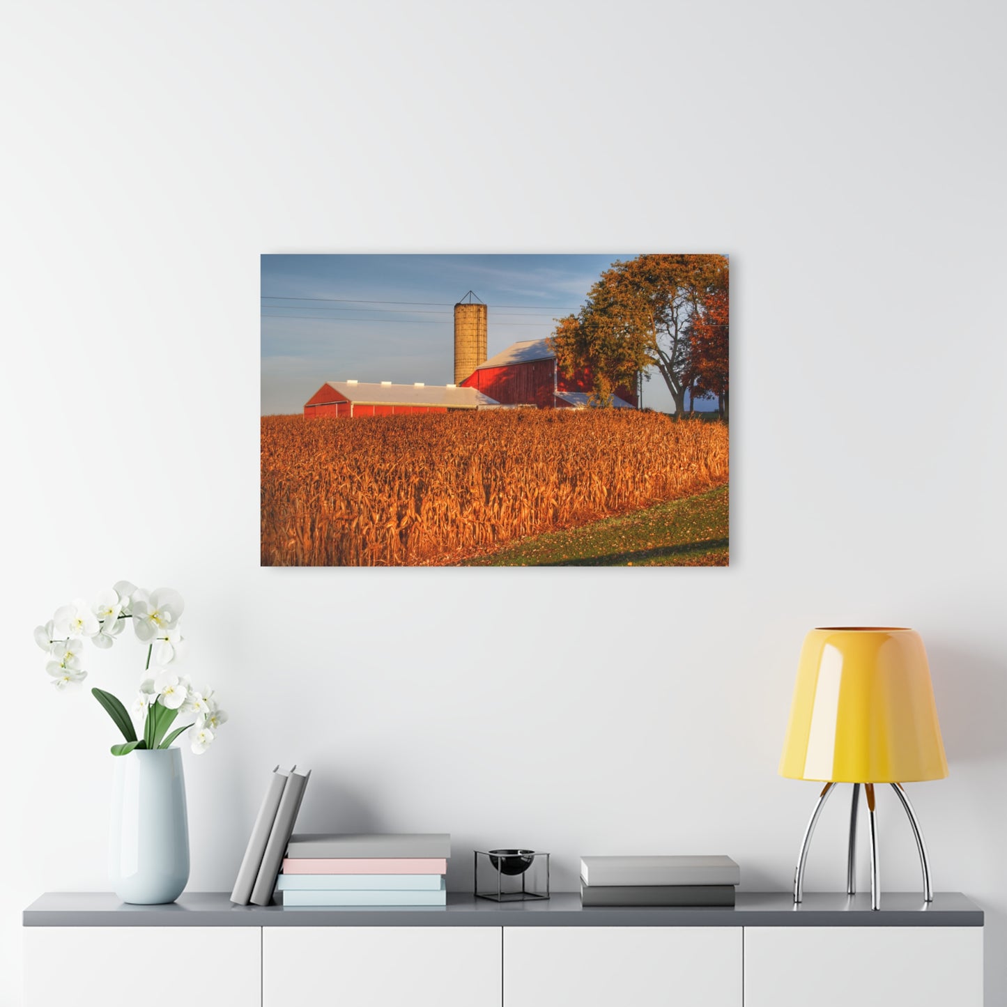 Barn Boutique Modern Farmhouse Acrylic Wall Print| Lake Pleasant Reds I