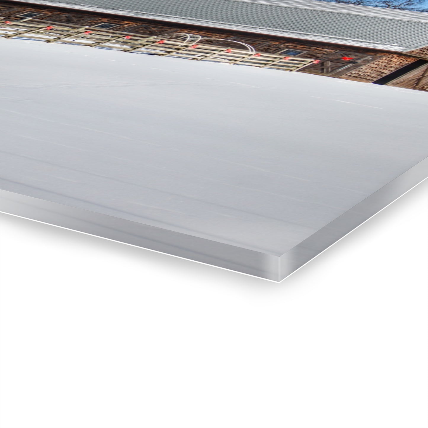 U R There Photography Morgan Lanes Cedar Shack Barn Rustic Farmhouse Acrylic Wall Print