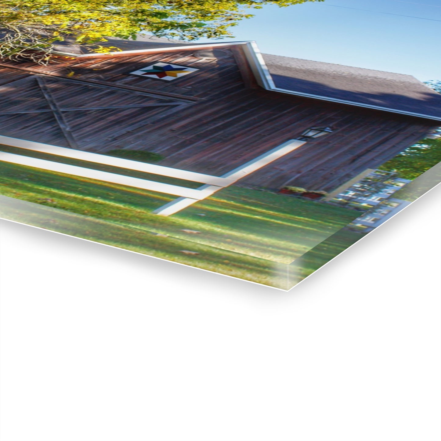 U R There Photography Hunters Creek Quilted I Rustic Farmhouse Acrylic Wall Print