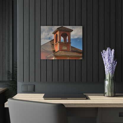 U R There Photography North Grove Road Schoolhouse II Rustic Farmhouse Acrylic Wall Print