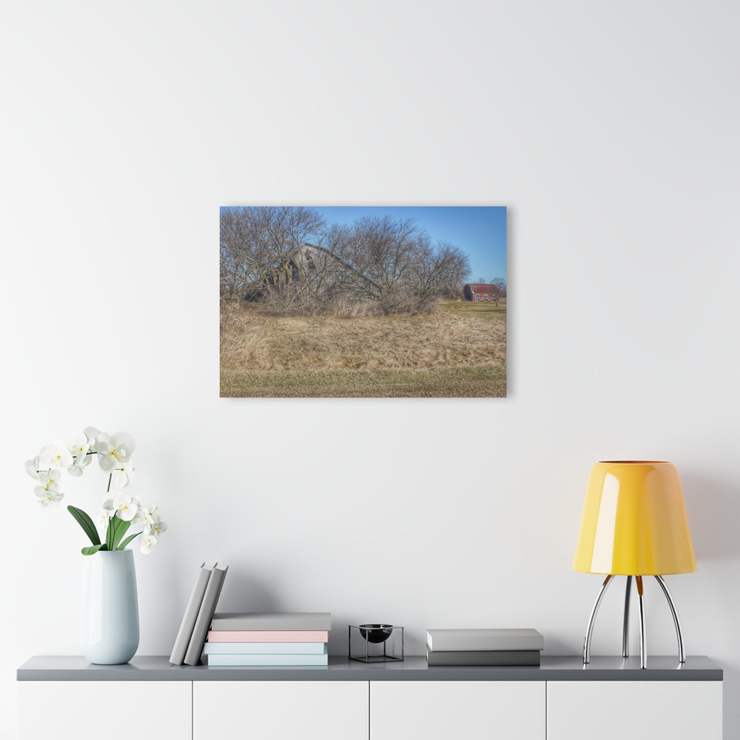 U R There Photography Fargo Road Forgotten Rustic Farmhouse Acrylic Wall Print