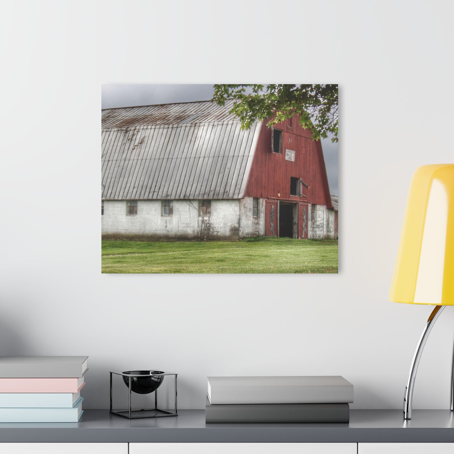 U R There Photography Peters Red Appaloosa III Rustic Farmhouse Acrylic Wall Print