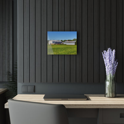 U R There Photography McPherson Greys Rustic Farmhouse Acrylic Wall Print