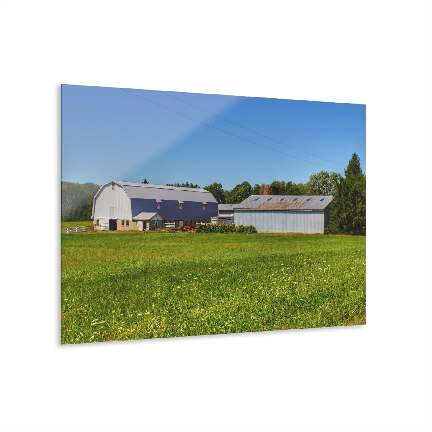 Barn Boutique Modern Farmhouse Acrylic Wall Print| McPherson Road Greys