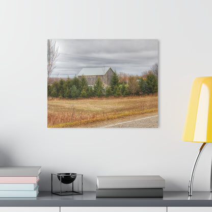 U R There Photography Burnside Grey Rustic Farmhouse Acrylic Wall Print