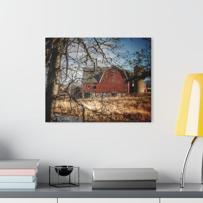U R There Photography Greenwood Road Hidden Rustic Farmhouse Acrylic Wall Print