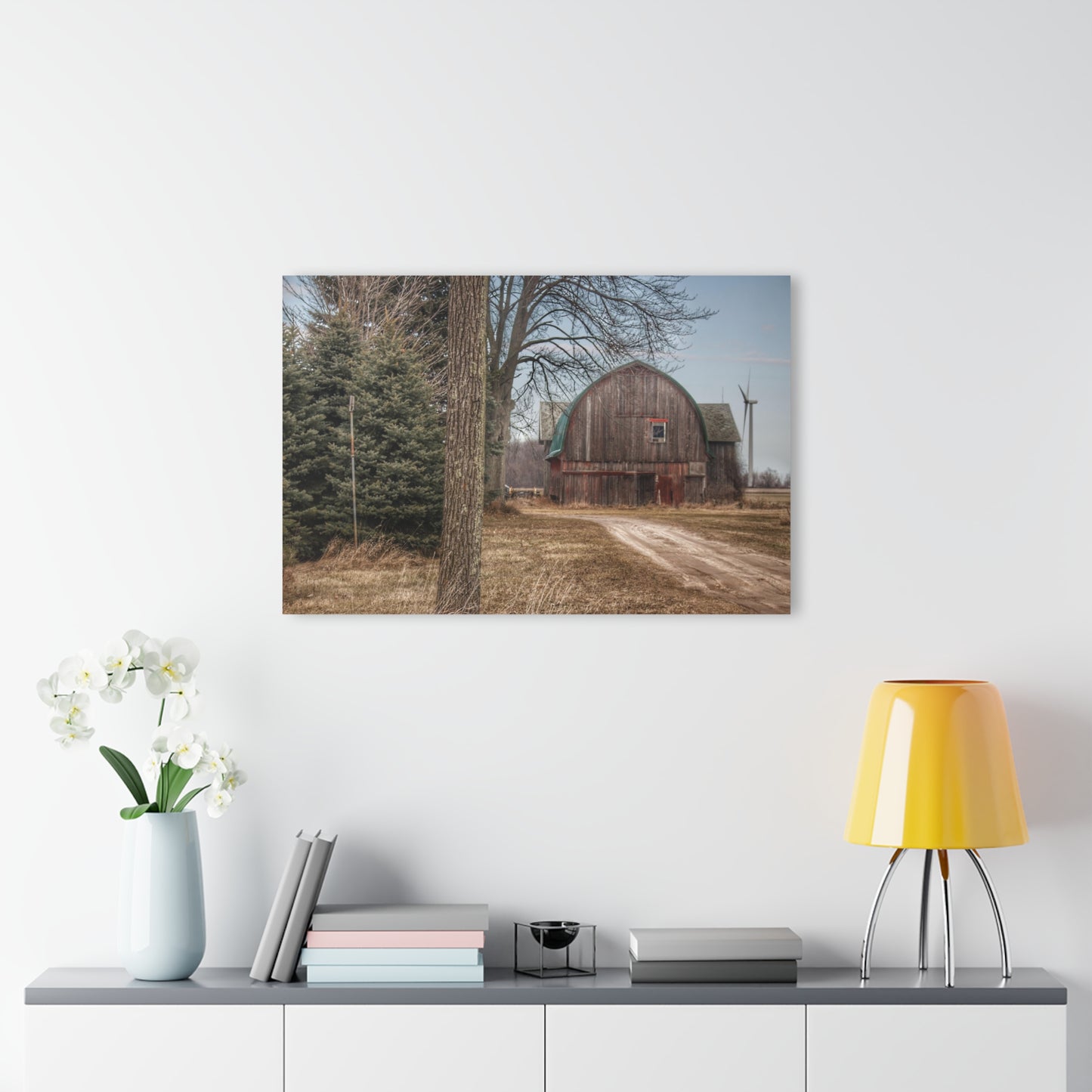 U R There Photography Barn of Deckerville Road Rustic Farmhouse Acrylic Wall Print