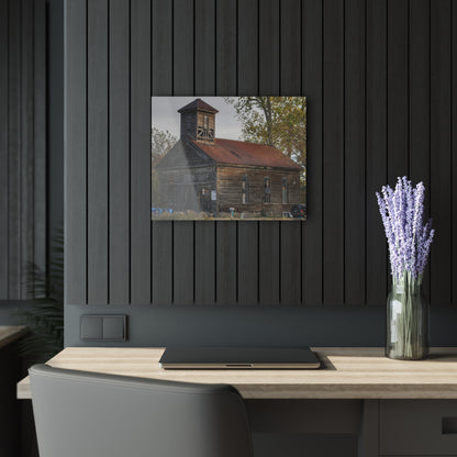 U R There Photography Taylor Road Church of Old Rustic Farmhouse Acrylic Wall Print