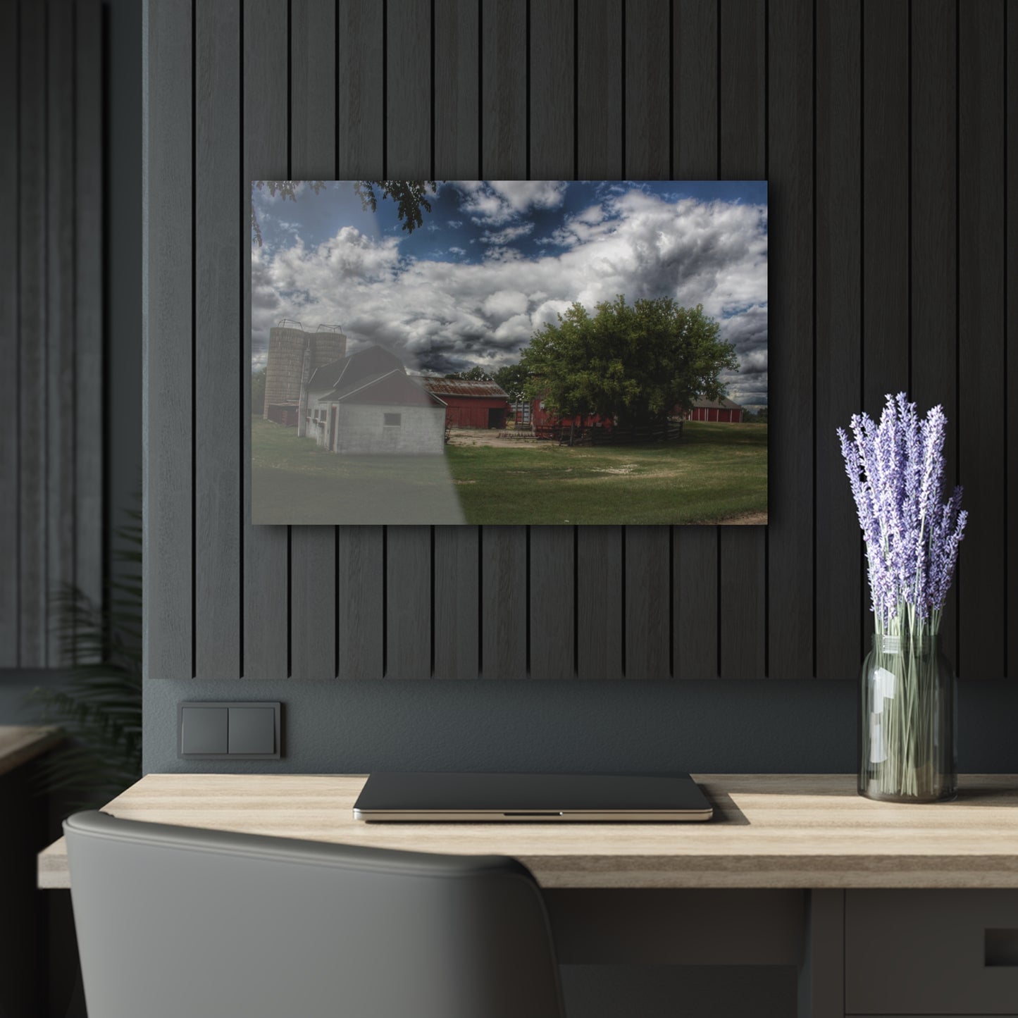 U R There Photography Five Lakes Farm I Rustic Farmhouse Acrylic Wall Print