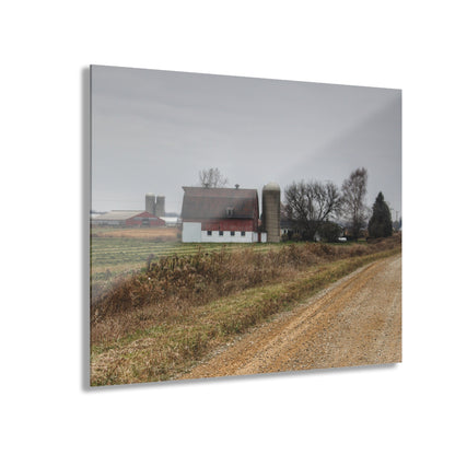 U R There Photography Gates Road Farm Rustic Farmhouse Acrylic Wall Print