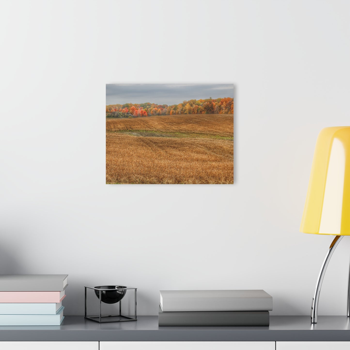 U R There Photography Colors of Fall on Lippincott Road Rustic Farmhouse Acrylic Wall Print