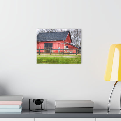 U R There Photography M-21 Roadside Stable II Rustic Farmhouse Acrylic Wall Print