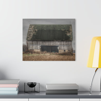 U R There Photography Stone Road Old Grey II Rustic Farmhouse Acrylic Wall Print
