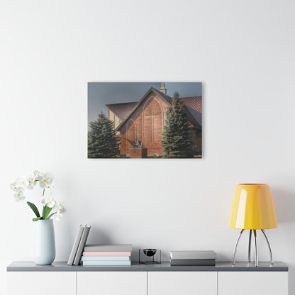 U R There Photography Church on Irish Road Rustic Farmhouse Acrylic Wall Print