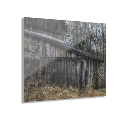 U R There Photography Rural Decay in Early Spring Rustic Farmhouse Acrylic Wall Print