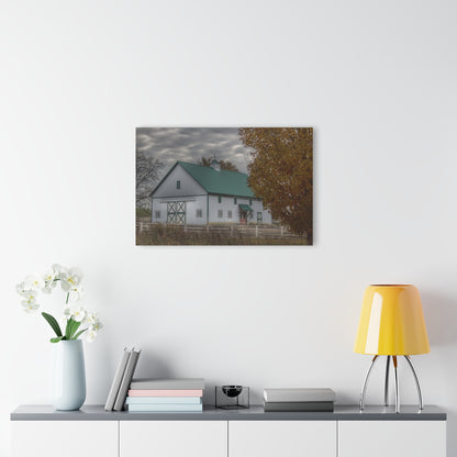 U R There Photography Millville Road White Rustic Farmhouse Acrylic Wall Print