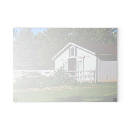 U R There Photography Beyond the Fence on Baldwin Rustic Farmhouse Tempered-Glass Cutting Board