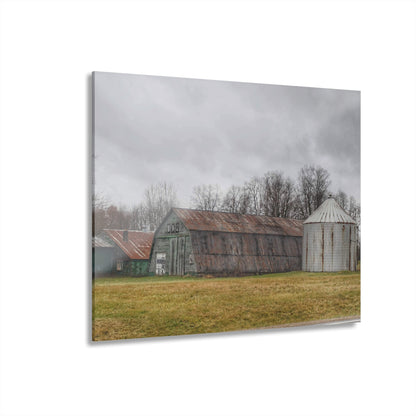 U R There Photography Hough Road Green Quonset I Rustic Farmhouse Acrylic Wall Print