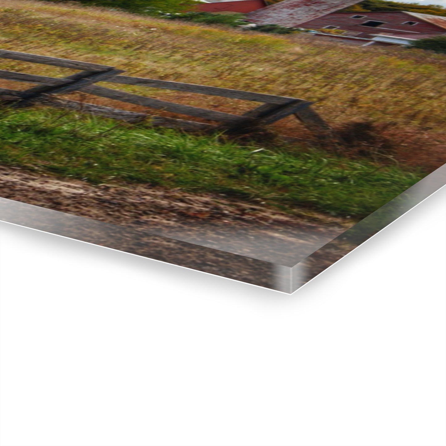 U R There Photography Baldwin Road Farm Rustic Farmhouse Acrylic Wall Print