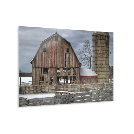 U R There Photography Old Marathon Rustic Farmhouse Acrylic Wall Print