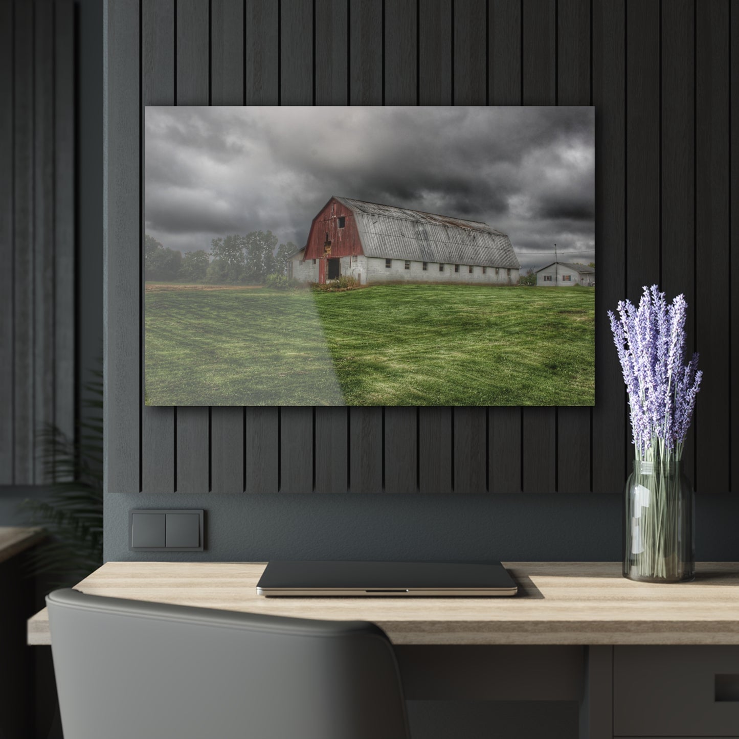 U R There Photography Peters Red Appaloosa I Rustic Farmhouse Acrylic Wall Print