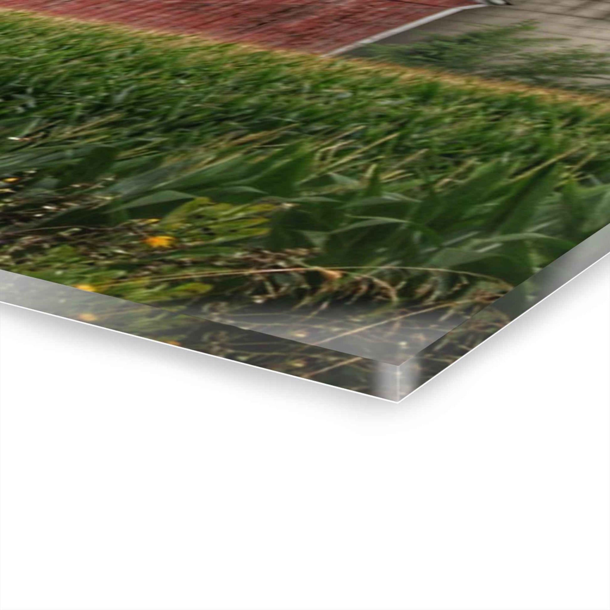 U R There Photography Mayville Lapeer Road Red Rustic Farmhouse Acrylic Wall Print