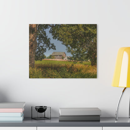U R There Photography Treasurer Road Haybarn Rustic Farmhouse Acrylic Wall Print