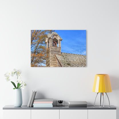 U R There Photography Schoolhouse of Marlette Road II Rustic Farmhouse Acrylic Wall Print