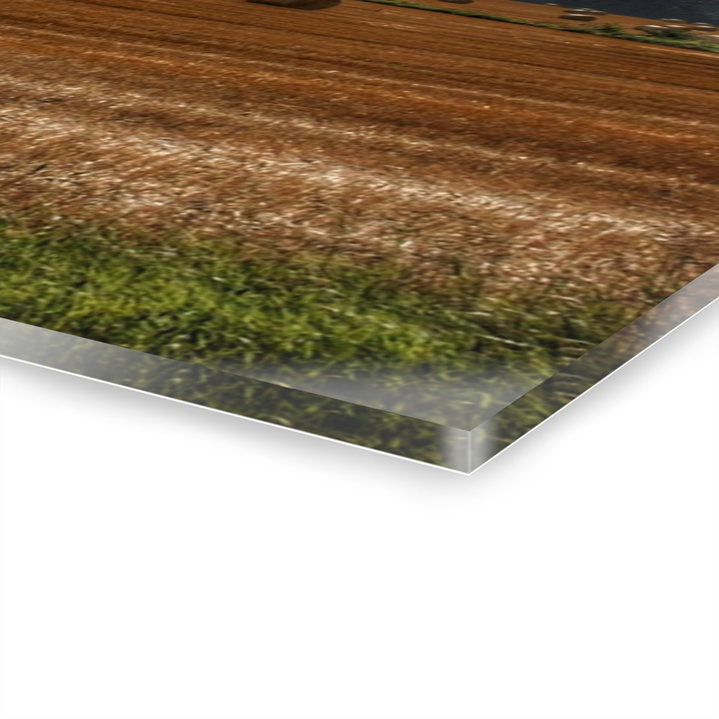 U R There Photography Haybale Heaven Rustic Farmhouse Acrylic Wall Print