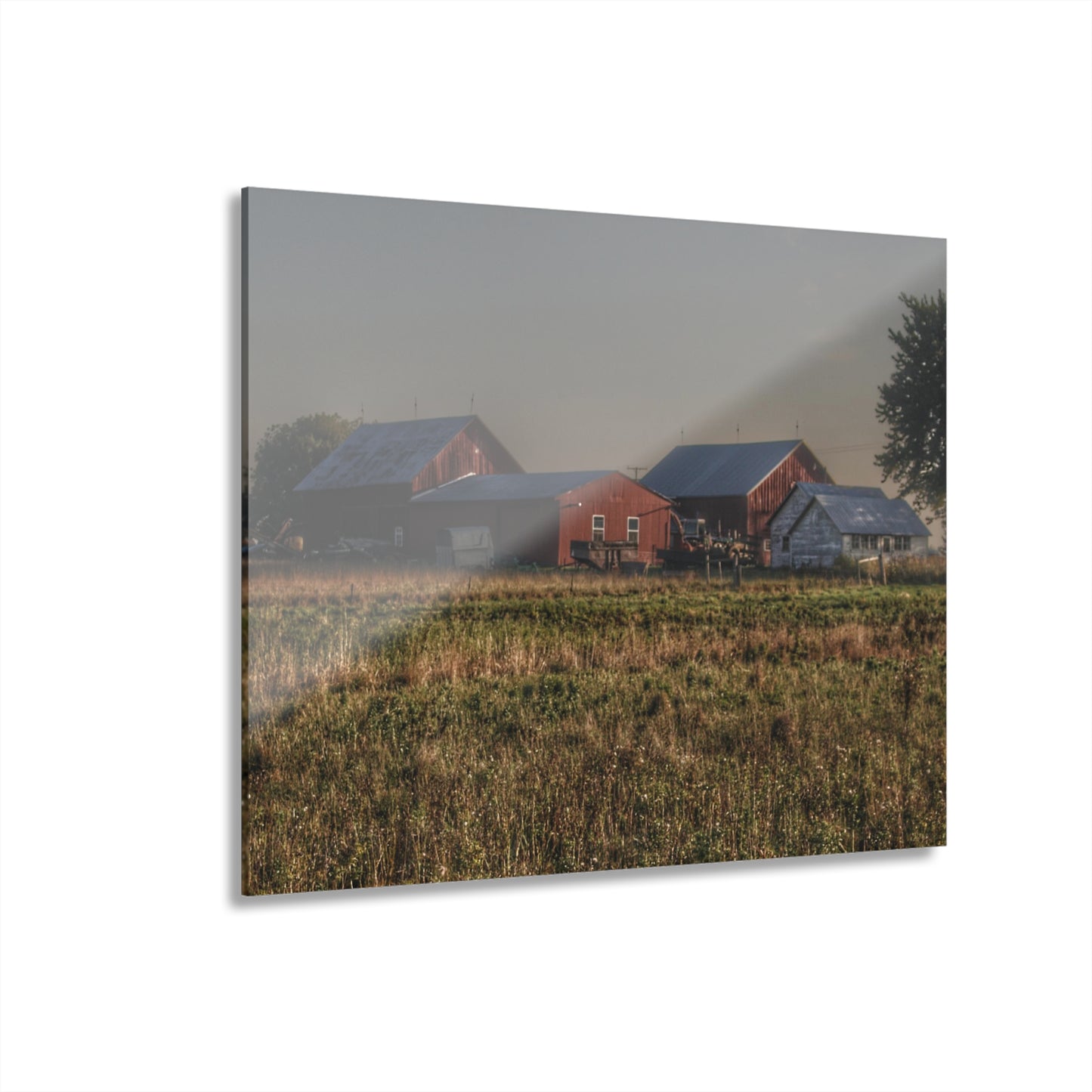 U R There Photography Shaw Road Farm Rustic Farmhouse Acrylic Wall Print