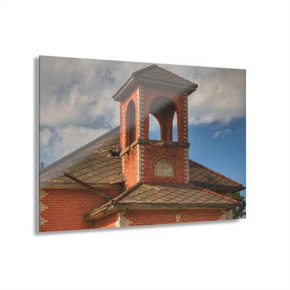 U R There Photography North Grove Road Schoolhouse II Rustic Farmhouse Acrylic Wall Print