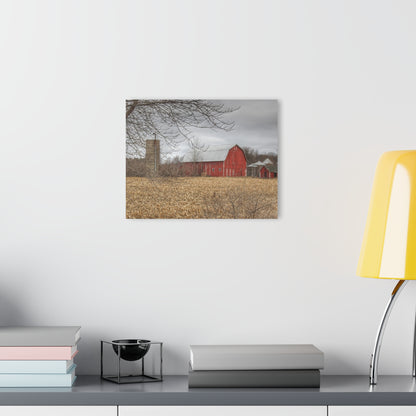 U R There Photography Barnes of Arbela I Rustic Farmhouse Acrylic Wall Print