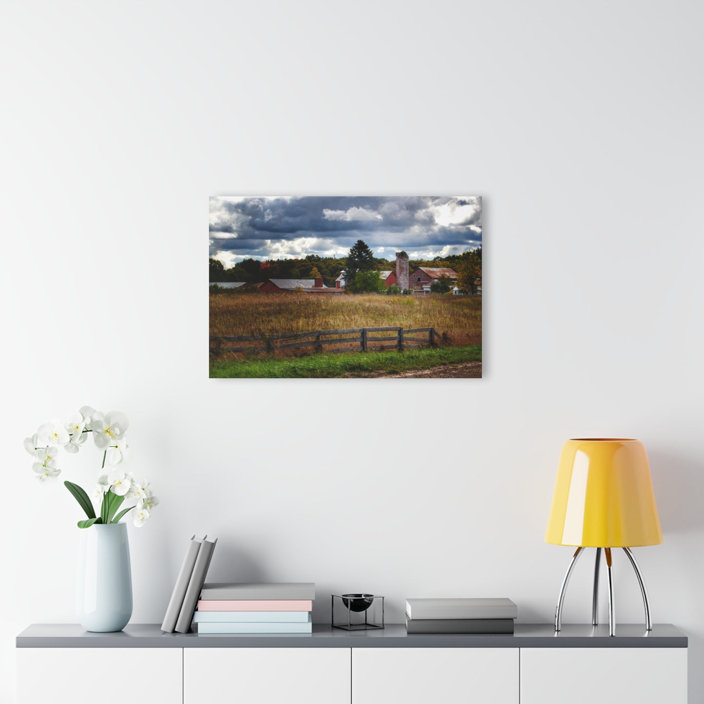 U R There Photography Baldwin Road Farm Rustic Farmhouse Acrylic Wall Print
