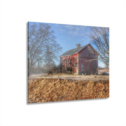U R There Photography M-24 Barn at the Bend I Rustic Farmhouse Acrylic Wall Print
