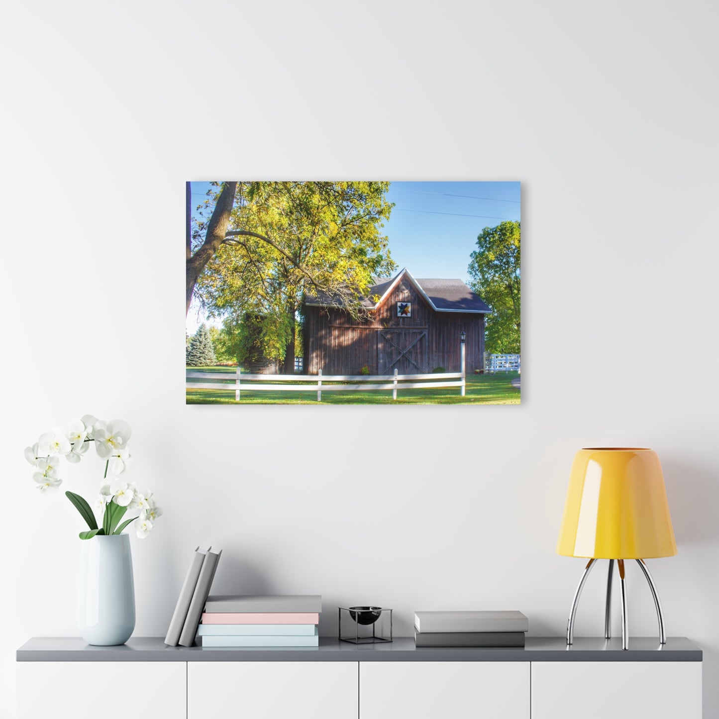 U R There Photography Hunters Creek Quilted I Rustic Farmhouse Acrylic Wall Print