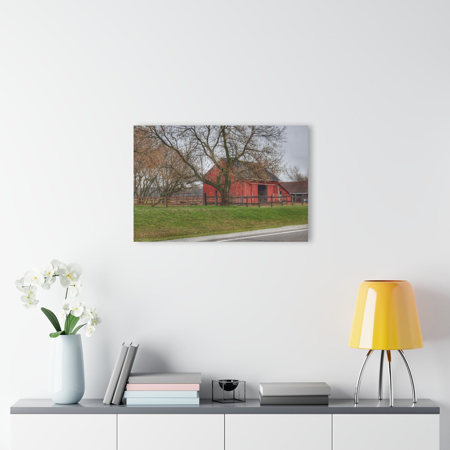 U R There Photography M-21 Roadside Stable I Rustic Farmhouse Acrylic Wall Print