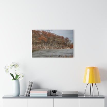 U R There Photography The Freeze of Thornville Rustic Farmhouse Acrylic Wall Print