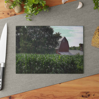 Rustic Farmhouse Cutting Board| Piersonville Road Red