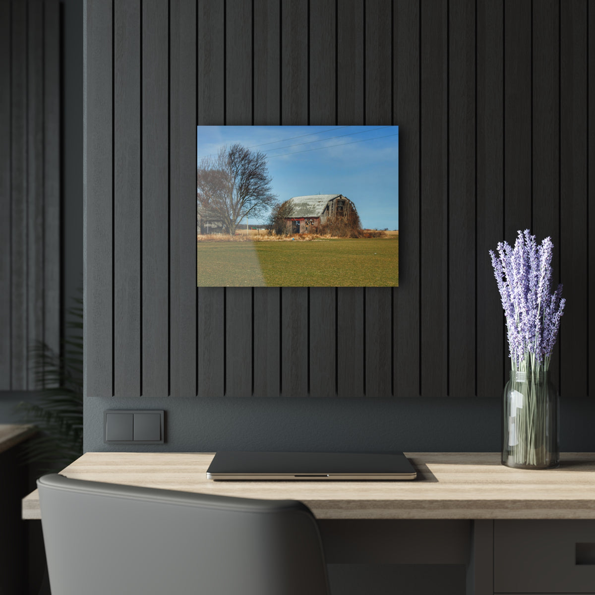 Bay City-Forestville Forgotten Grey | Wall Prints 20″ x 16″ (Horizontal) 0.25''