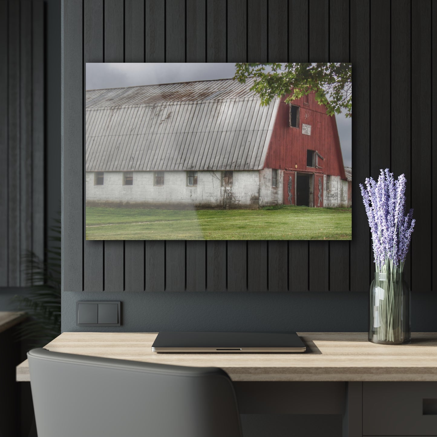 U R There Photography Peters Red Appaloosa III Rustic Farmhouse Acrylic Wall Print