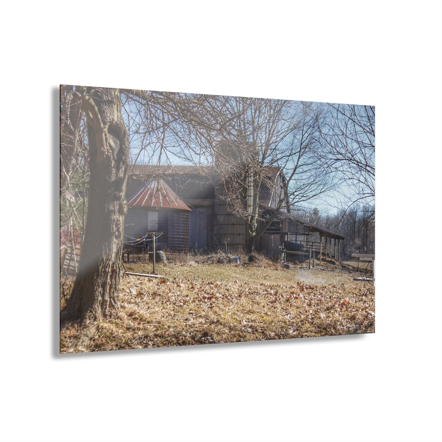 U R There Photography Hagerman Hidden Rustic Farmhouse Acrylic Wall Print